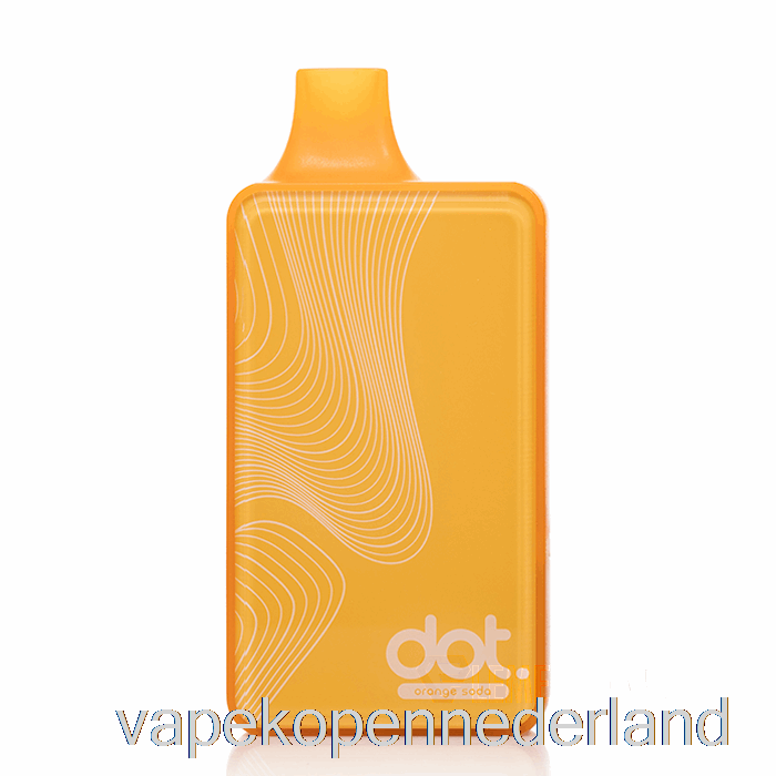 Elektronische Sigaret Vape Dotmod Dot V2 10000 Wegwerpbare Oranje Frisdrank